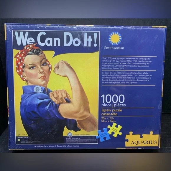 Aquarius 'We Can Do It!' 1000 Piece Jigsaw Puzzle - Picture 2 of 4